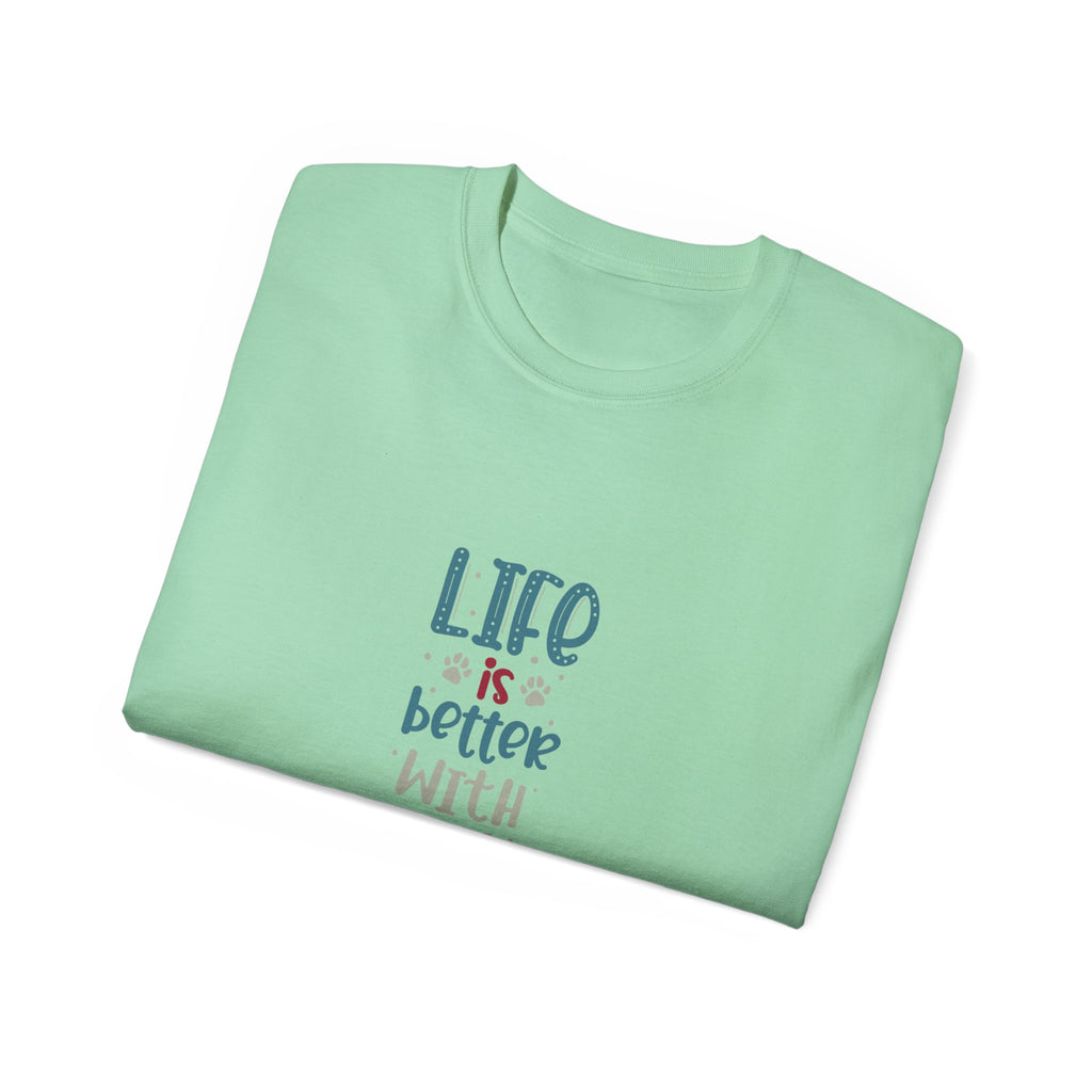 Cat Lovers Tee — “Life Is Better With a Cat” Graphic T-Shirt
