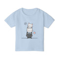 Cute Stacked Kittens Toddler T-Shirt — Cartoon Cat Pile Graphic Tee