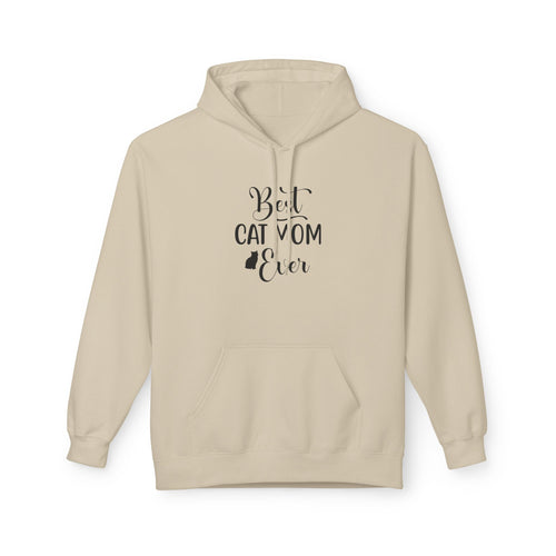 Best Cat Mom Ever Hoodie — Cozy Cat Mom Pullover Gift