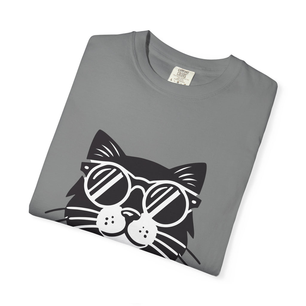 Cool Cat Sunglasses T-Shirt — Retro Cat Graphic Tee