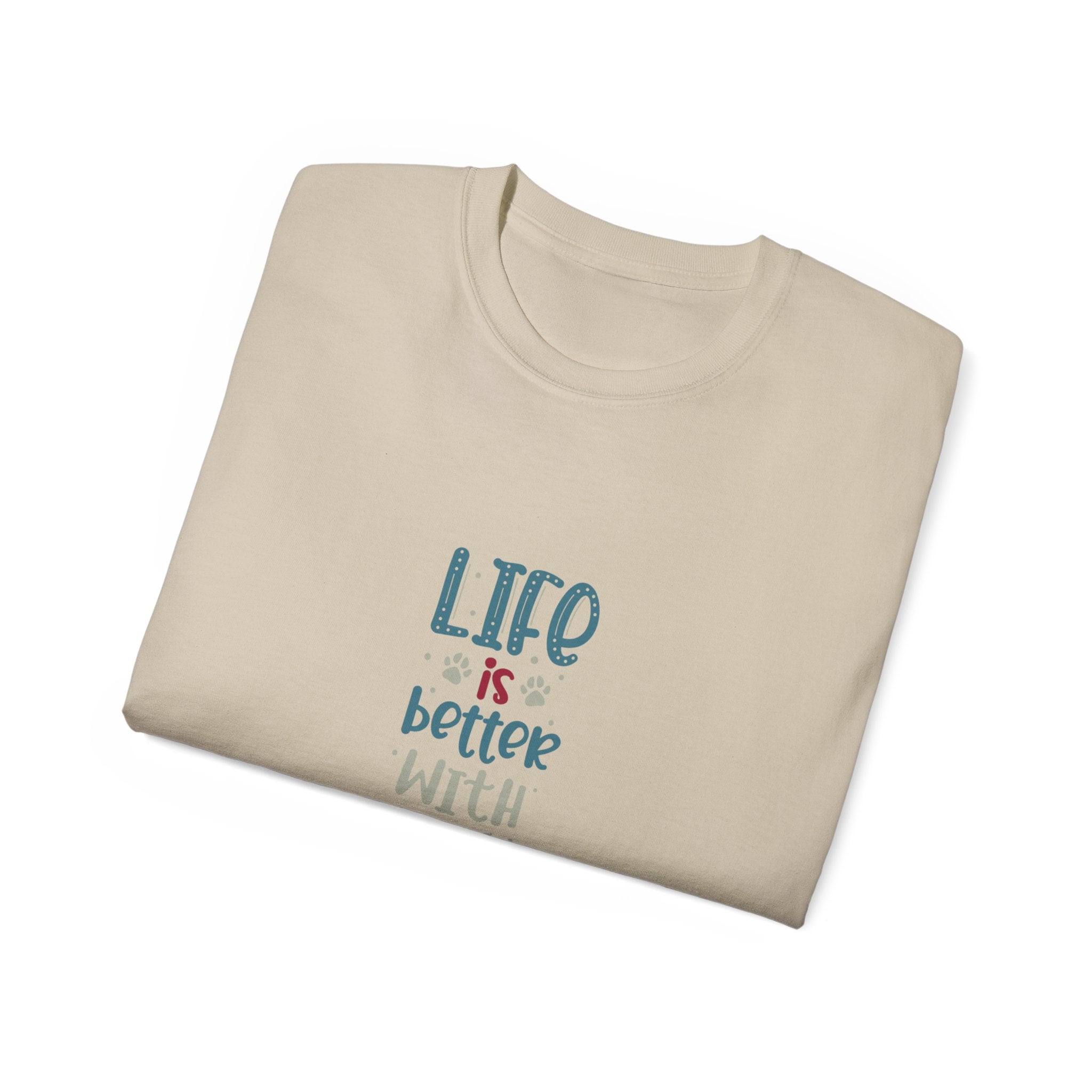 Cat Lovers Tee — “Life Is Better With a Cat” Graphic T-Shirt