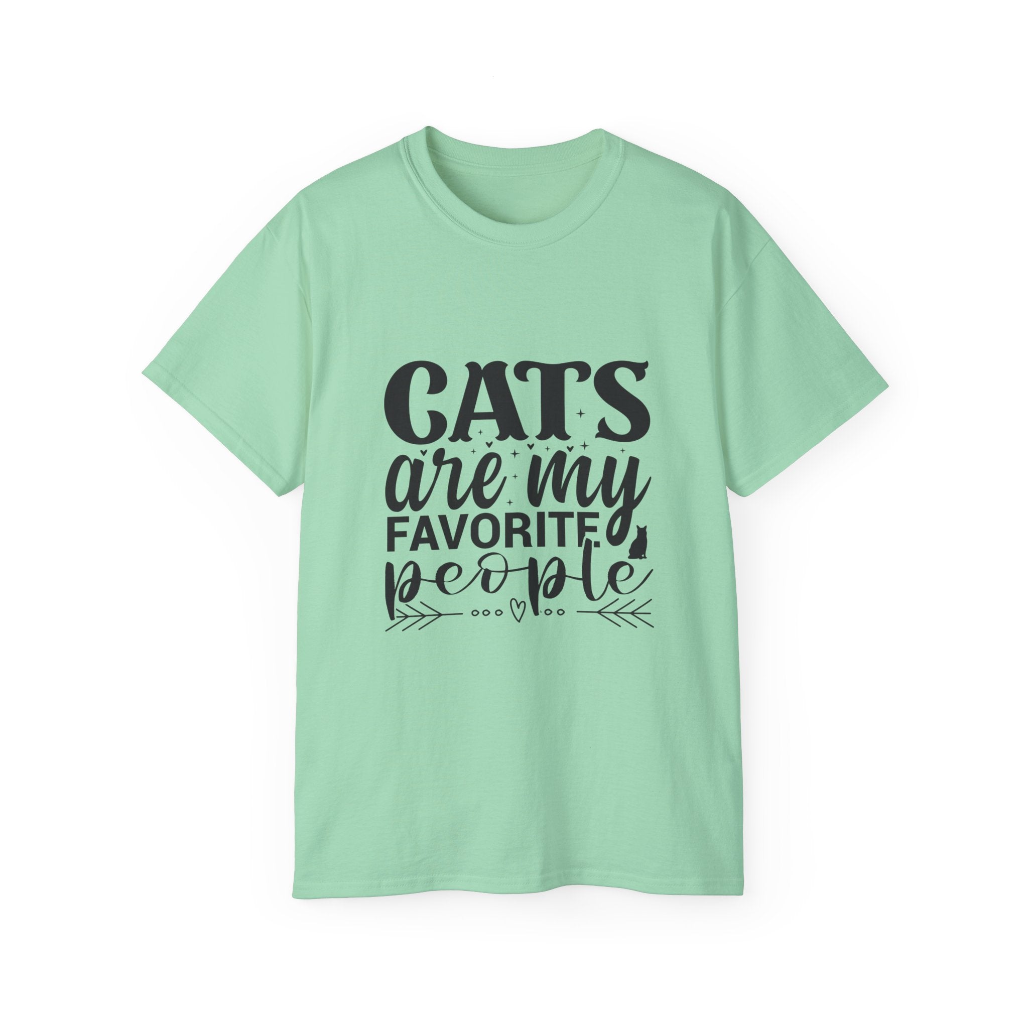 Cats Are My Favorite People T-Shirt — Cute Cat Lover Tee