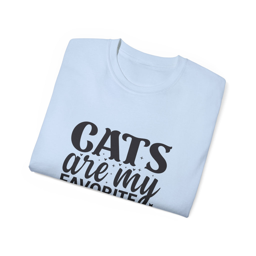Cats Are My Favorite People T-Shirt — Cute Cat Lover Tee