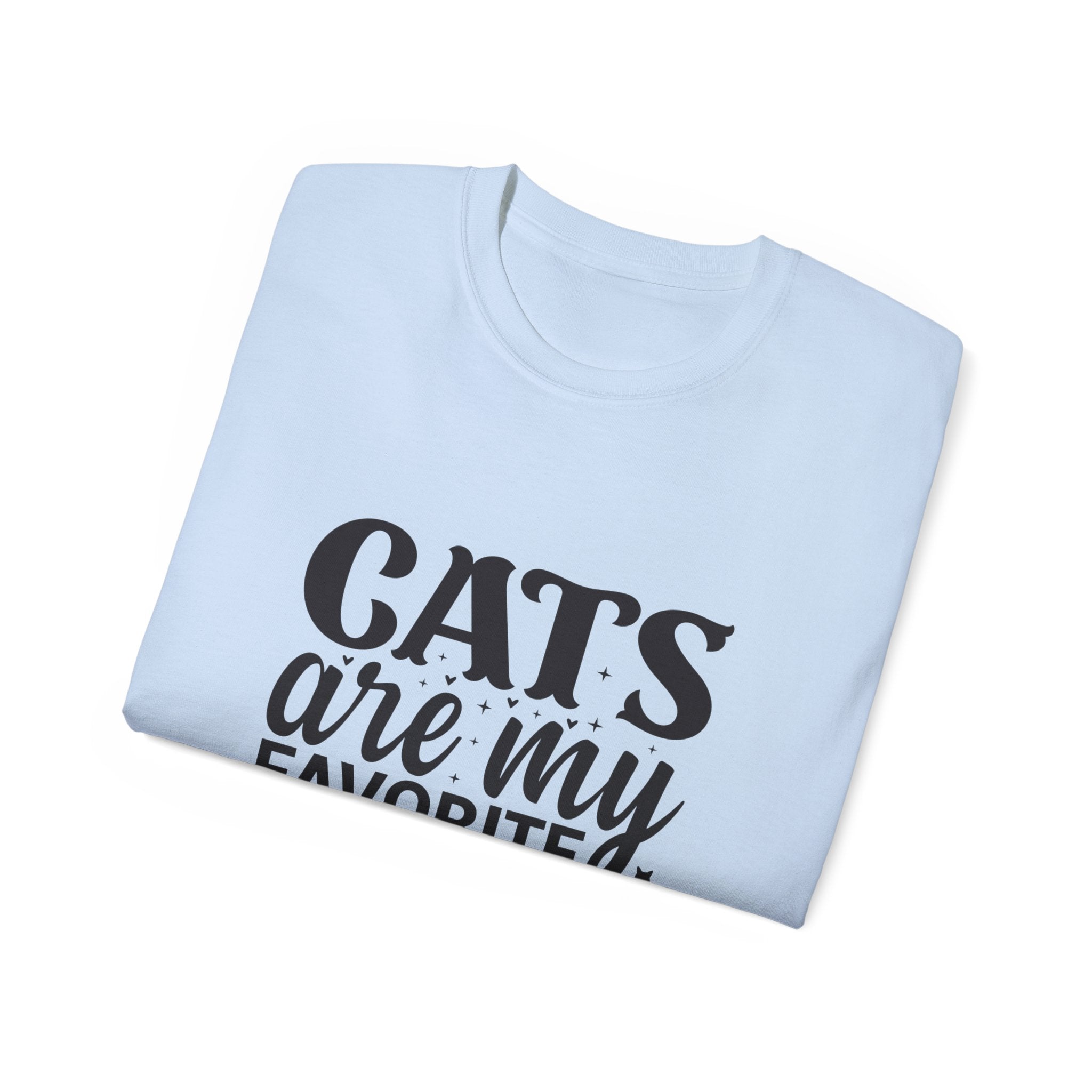 Cats Are My Favorite People T-Shirt — Cute Cat Lover Tee
