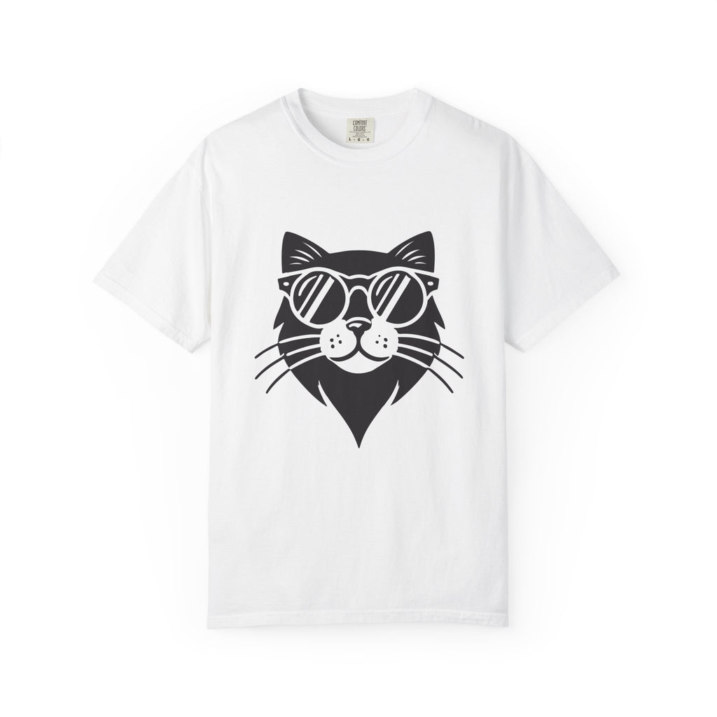 Cool Cat Sunglasses T-Shirt — Retro Cat Graphic Tee