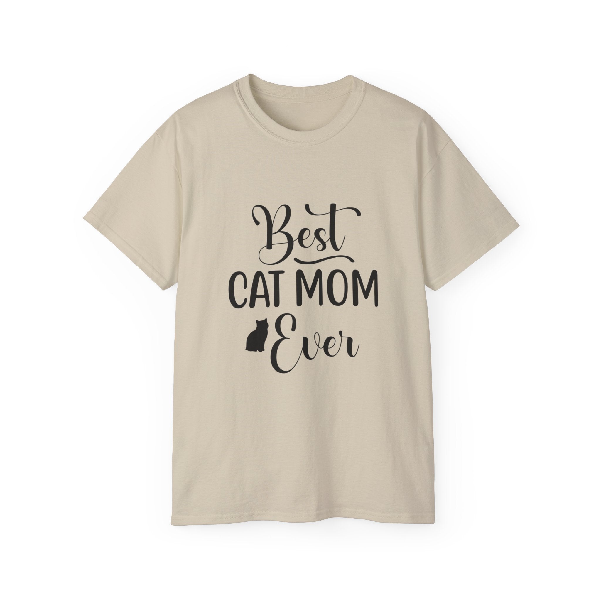 Best Cat Mom Ever Tee — Cute Cat Mom Gift T-Shirt