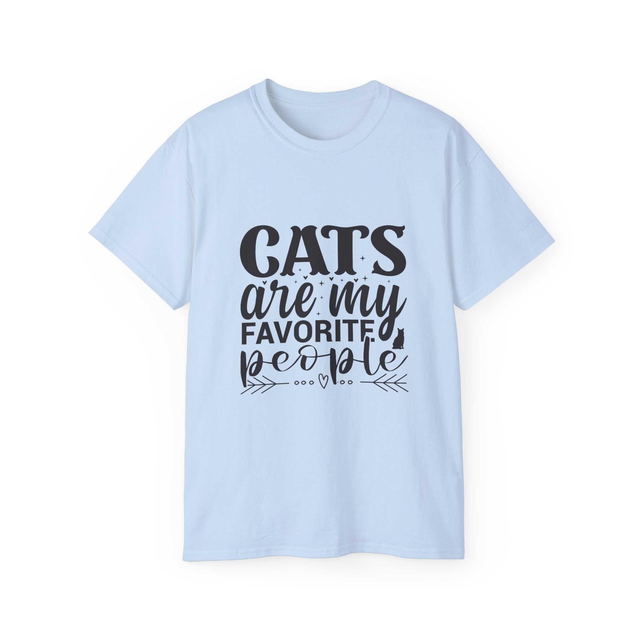 Cats Are My Favorite People T-Shirt — Cute Cat Lover Tee