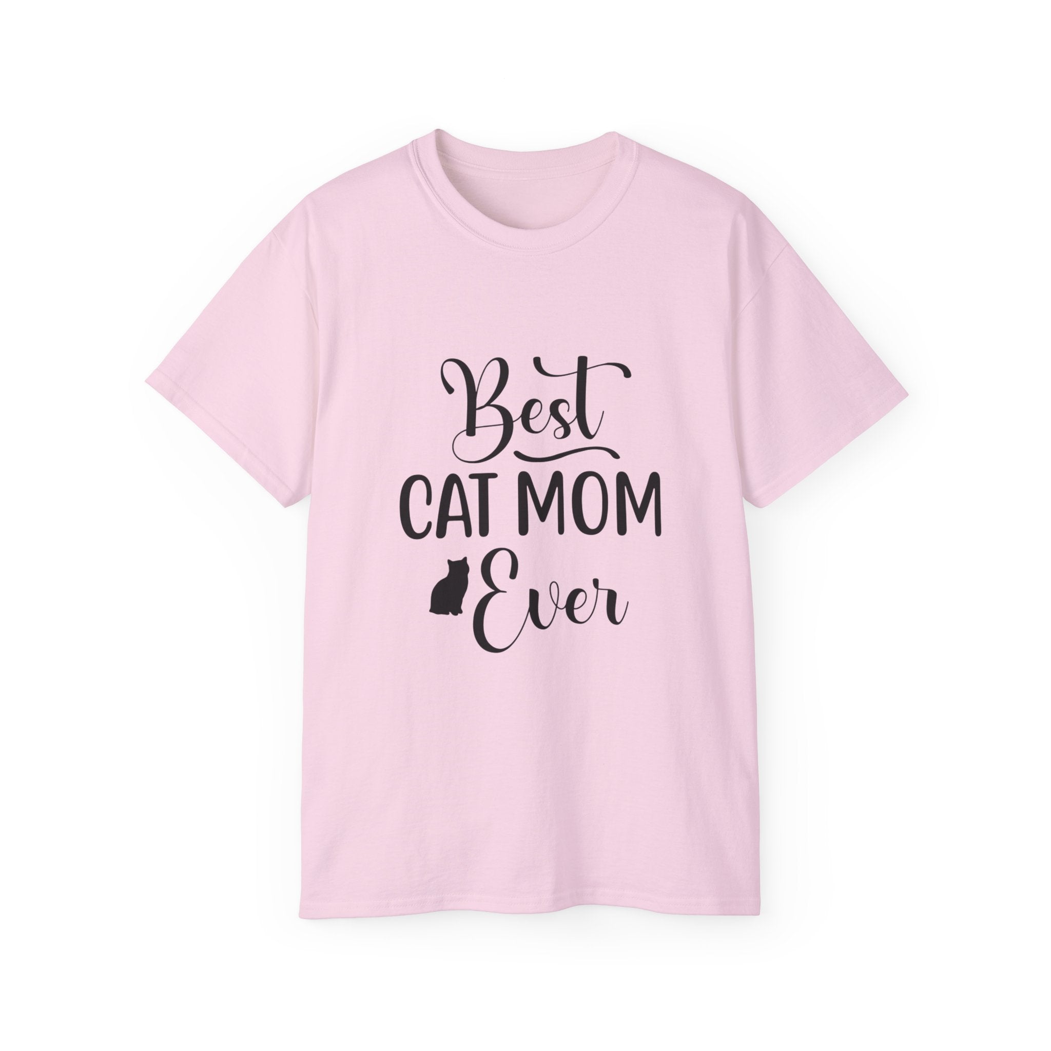 Best Cat Mom Ever Tee — Cute Cat Mom Gift T-Shirt