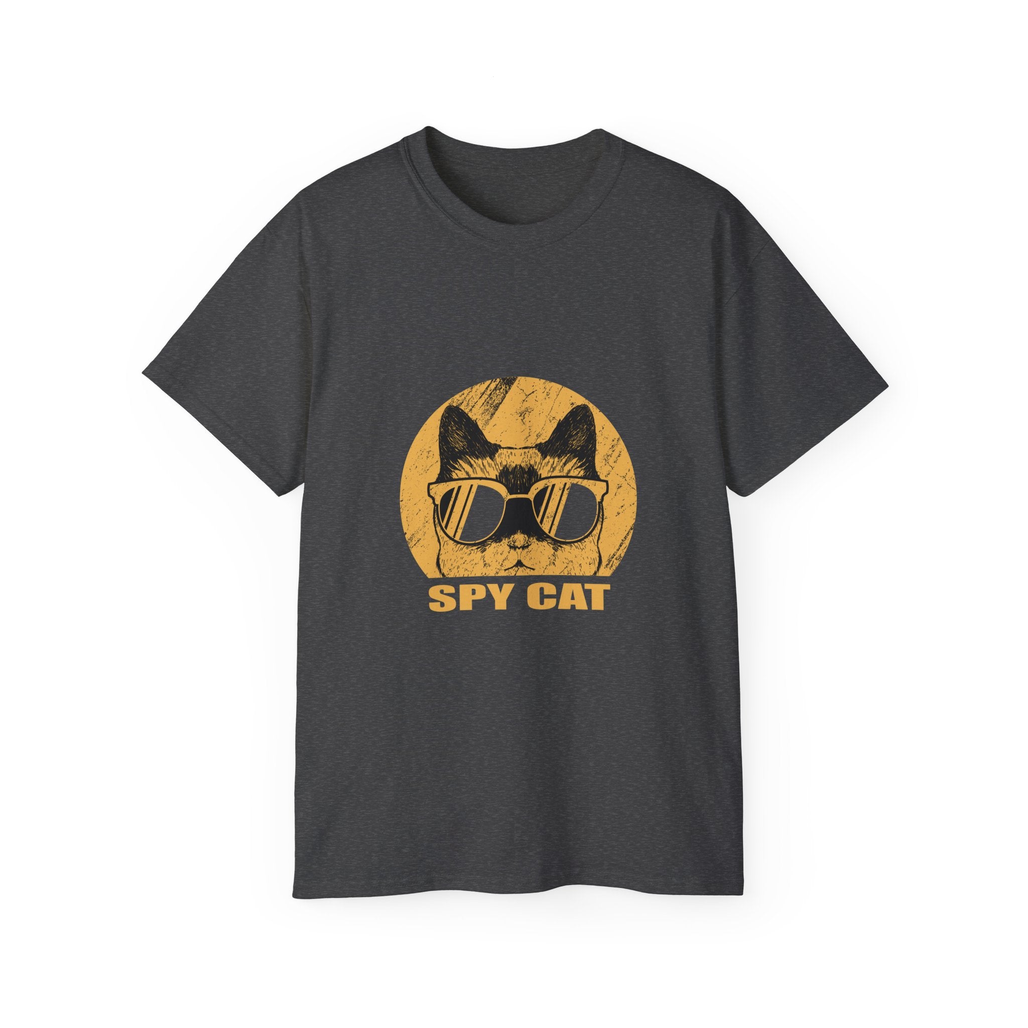 Spy Cat T-Shirt — Retro Cat with Sunglasses Graphic