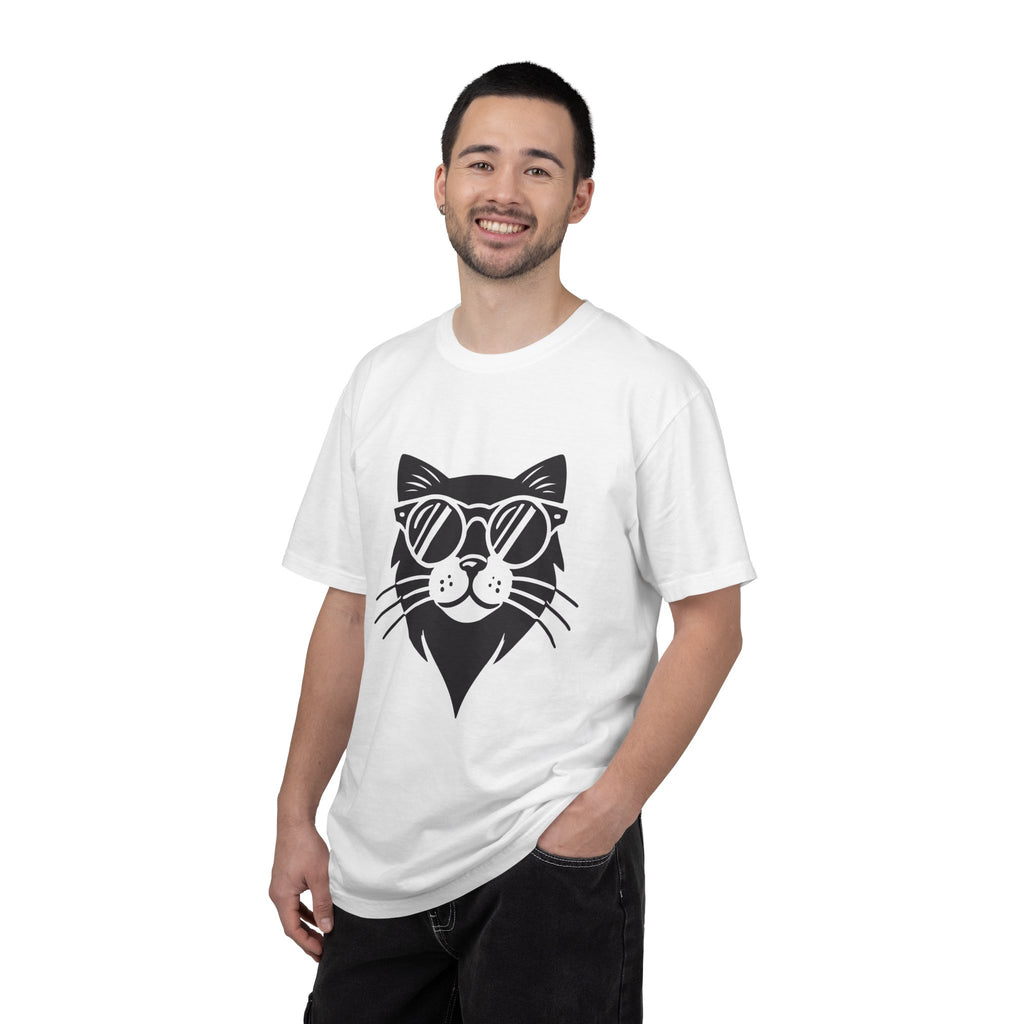 Cool Cat Sunglasses T-Shirt — Retro Cat Graphic Tee