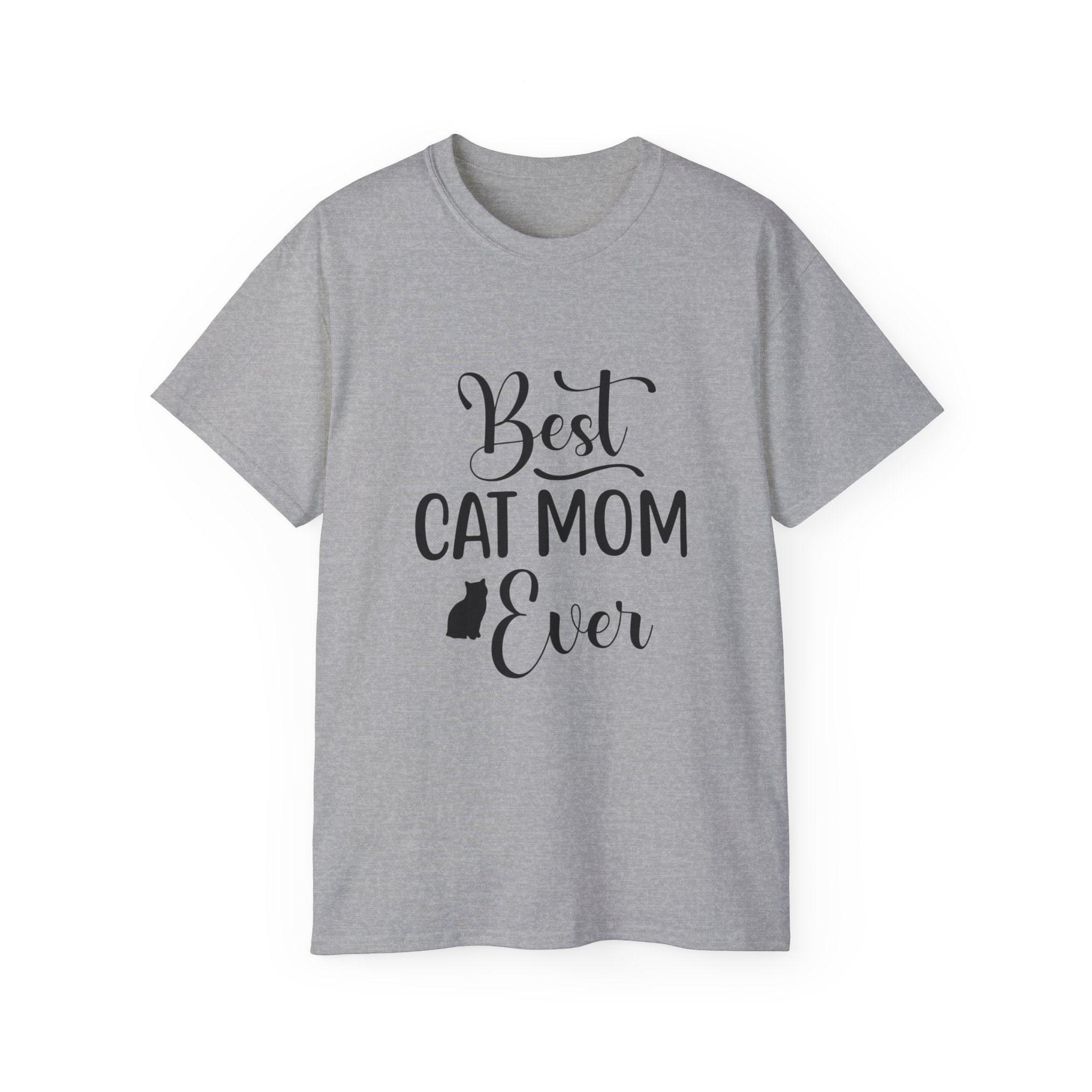 Best Cat Mom Ever Tee — Cute Cat Mom Gift T-Shirt