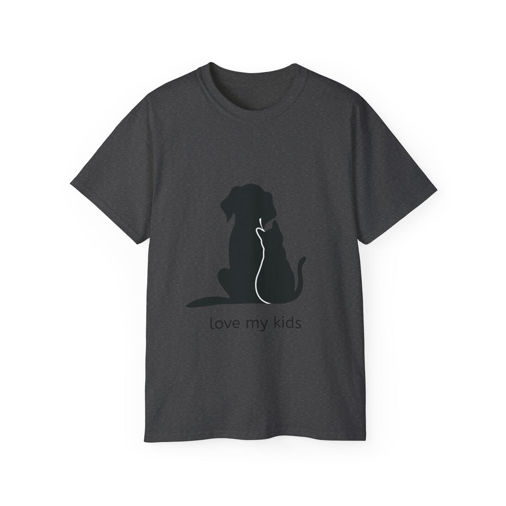 Dog and Cat Silhouette Tee – Pet Lover Shirt