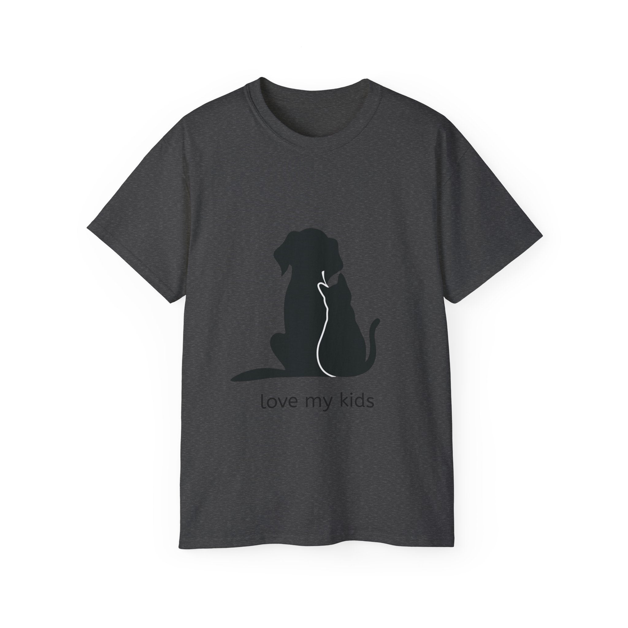 Dog and Cat Silhouette Tee – Pet Lover Shirt