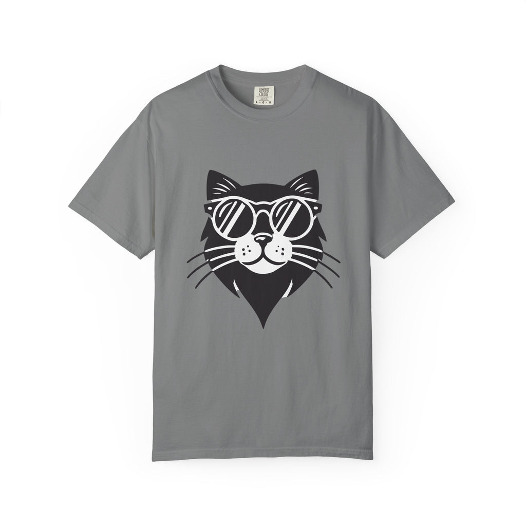 Cool Cat Sunglasses T-Shirt — Retro Cat Graphic Tee