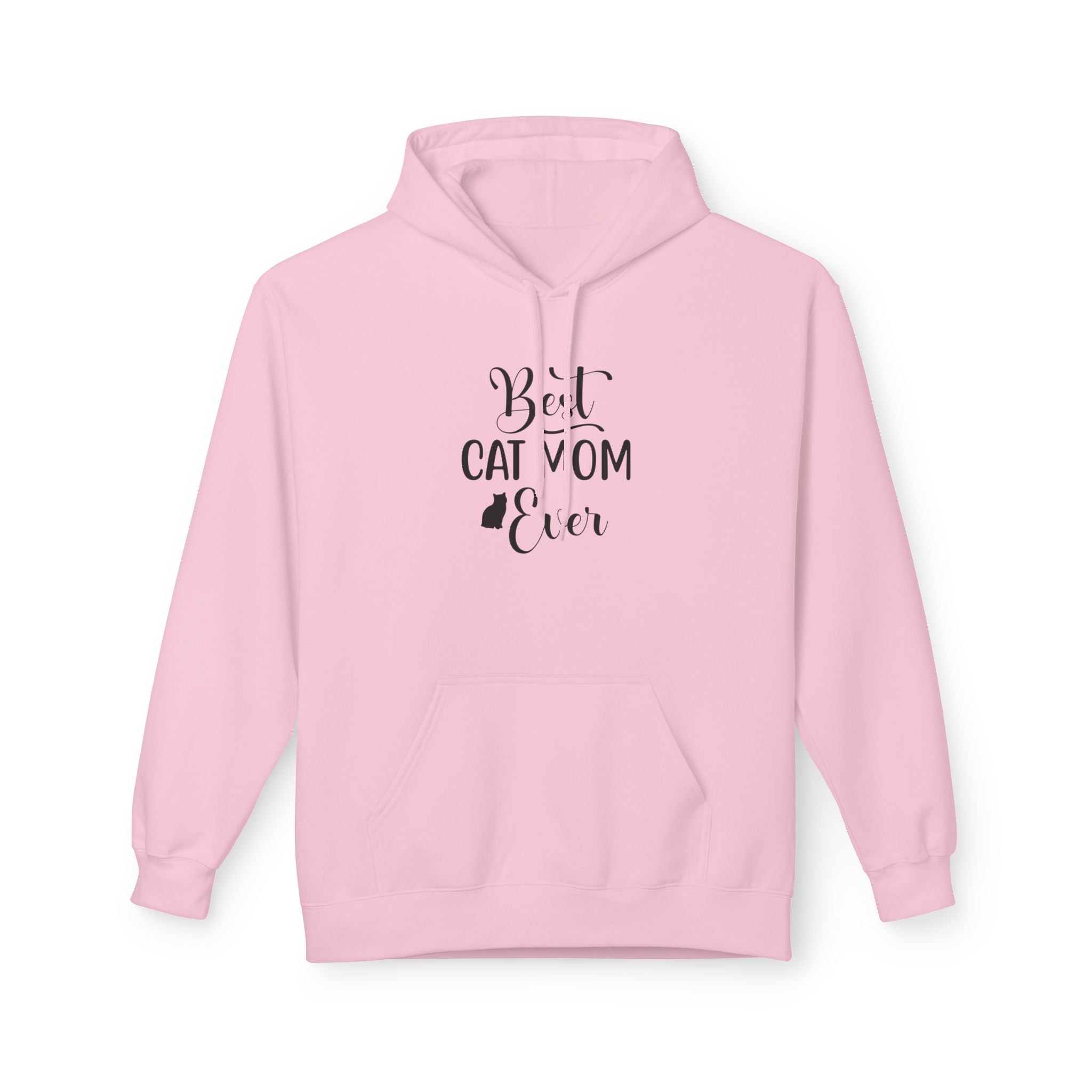 Best Cat Mom Ever Hoodie — Cozy Cat Mom Pullover Gift