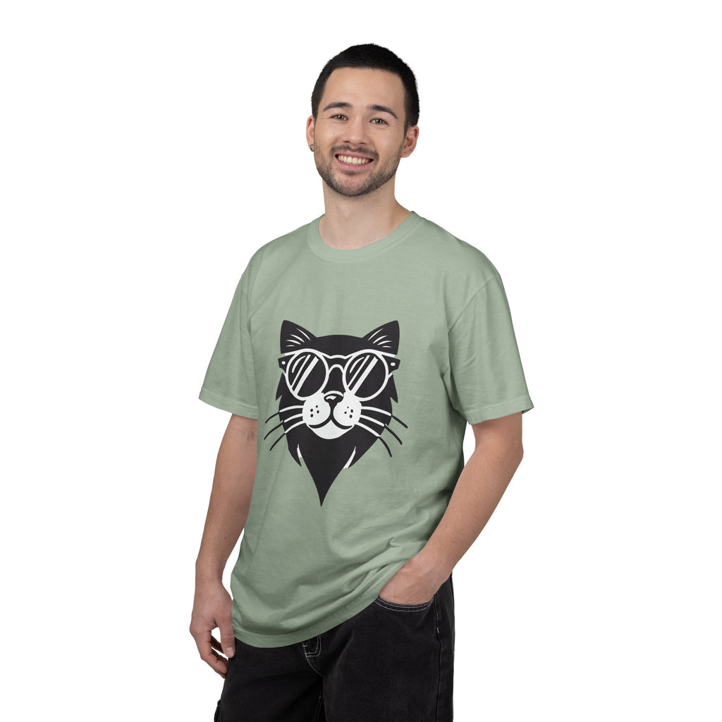 Cool Cat Sunglasses T-Shirt — Retro Cat Graphic Tee