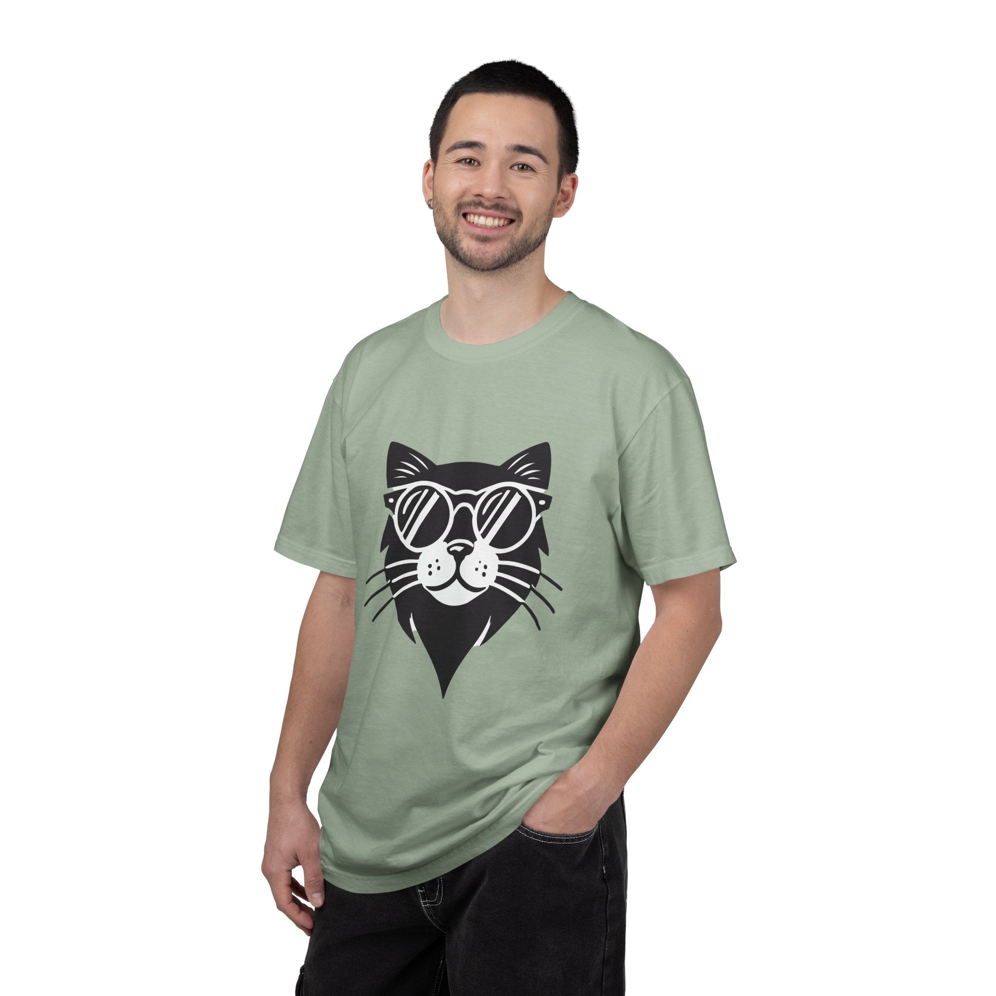 Cool Cat Sunglasses T-Shirt — Retro Cat Graphic Tee